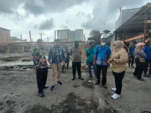 Wakil Bupati Kotawaringin Timur (Kotim) Irawati kembali meninjau kondisi terkini pasar di Desa Pundu