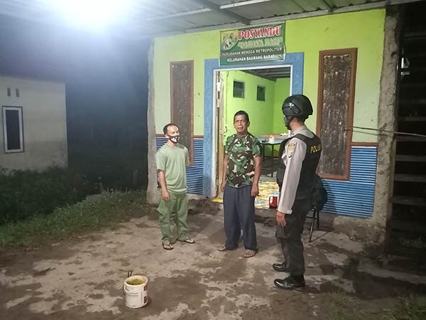 polsek baamang patroli