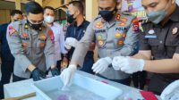 Polres Kotim kembali memusnahkan barang bukti narkoba jenis sabu seberat 23,3 gram