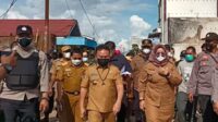 Pemerintah Kabupaten (Pemkab) Kabupaten Kotawaringin Timur (Kotim) mempersiapkan bantuan jangka panjang bagi warga korban kebakaran pasar