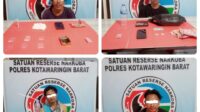 empat pengedar sabu