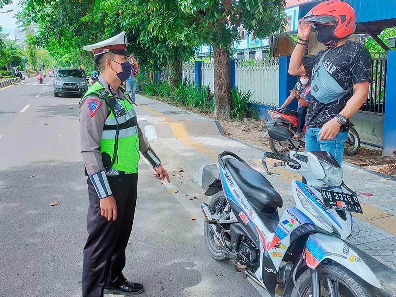 Sat Lantas Polres Kotim