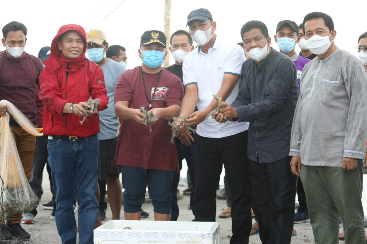 Udang Vaname,Sugianto Sabran,Gubernur Kalteng