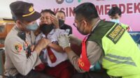 Vaksinasi Anak-Anak,Polda Kalteng