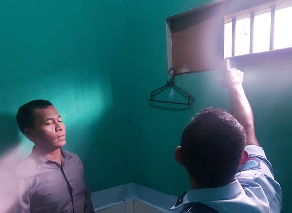 Seorang narapidana kasus narkotika di Lembaga Pemasyarakatan Narkotika Kelas IIA Kasongan Peby Prayoga mencabut nyawanya sendiri