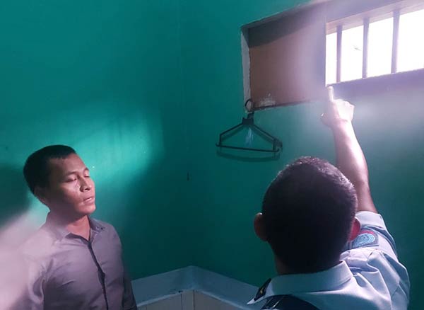 Seorang narapidana kasus narkotika di Lembaga Pemasyarakatan Narkotika Kelas IIA Kasongan Peby Prayoga mencabut nyawanya sendiri