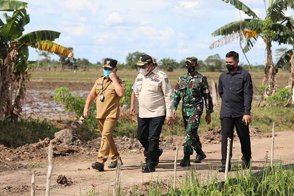 Pembangunan ekonomi menjadi prioritas utama Pemerintah Provinsi Kalimantan Tengah di tahun 2022