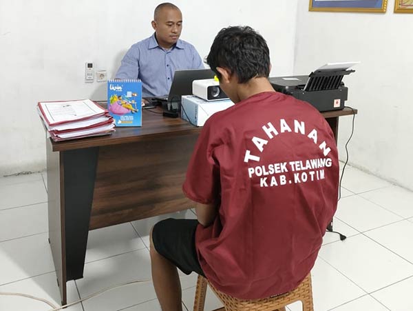 GURU-NGAJI-CABUL Seorang guru ngaji di Kabupaten Kotawaringin Timur (Kotim) BM (30) melakukan perbuatan biadab yang tak sesuai dengan profesi yang diembannya
