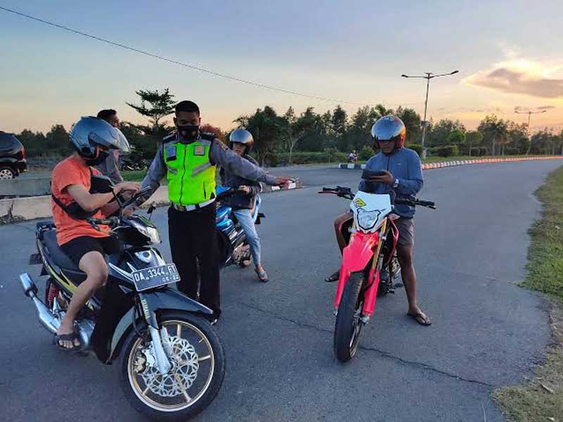Balap Liar,Satpol PP Katingan
