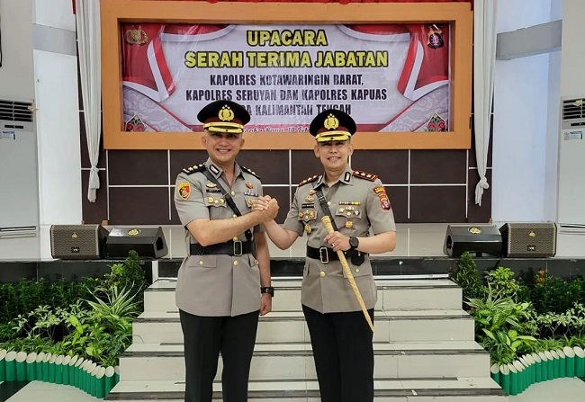 Pucuk Pimpinan Polres Kotawaringin Barat Berganti