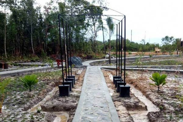 Pengembangan Kebun Raya Sampit di Jalan Jenderal Sudirman Km 28-31