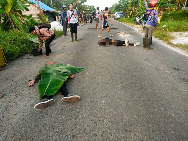 Infrastruktur jalan yang rusak berpotensi menjadi salah satu faktor penyebab kecelakaan lalu lintas