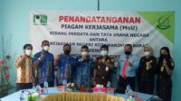 Perumdam Tirta Arut dan Kejari Kobar Teken MoU