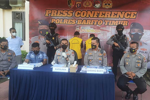 Napi Diduga Atur Pengiriman Sabu Hampir Setengah Kilogram