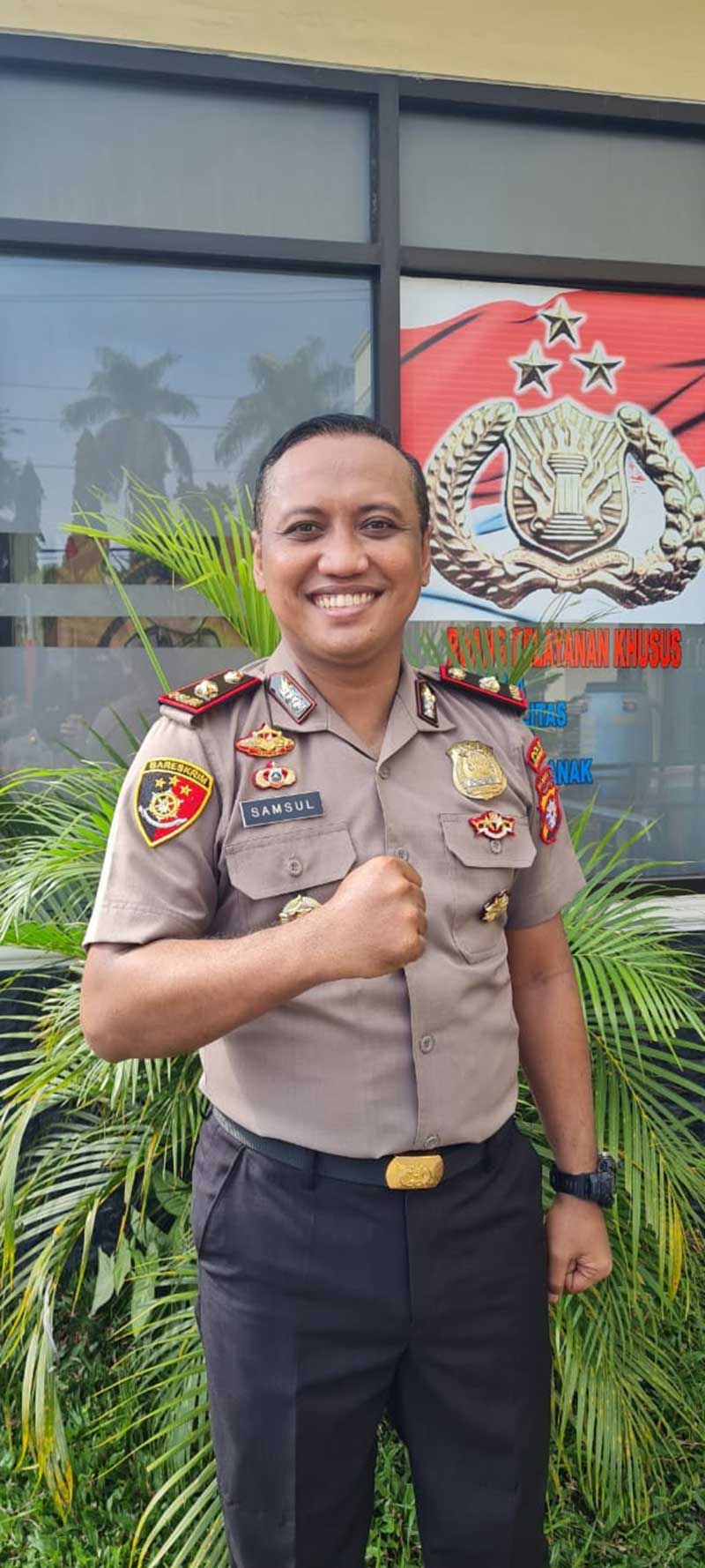 Kapolsek Ketapang Kompol Samsul Bahri meminta masyarakat tetap mewaspadai dengan segala bentuk aksi kejahatan