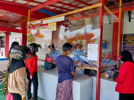 Cegah Peredaran Narkoba Lapas Sampit Rutin Razia