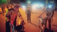 Satlantas Lamandau Angkut Motor Berknalpot Brong