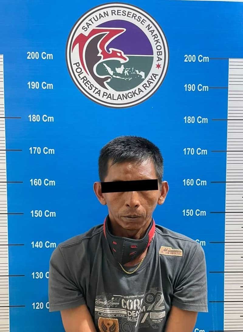 Jalan Rindang Banua Gang Rukun Jaya,Mapolresta Palangka Raya