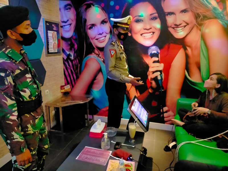 Pengunjung THM dan Cafe,Tim Satgas Covid-19 Palangka Raya