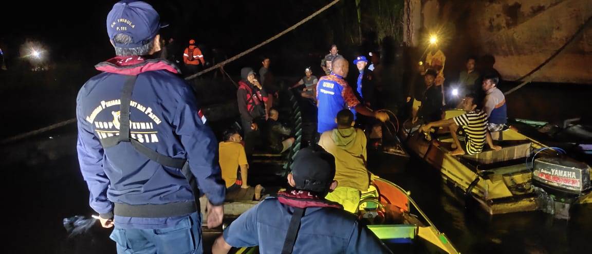 Pencarian Pemancing Kumai Berlanjut Satu Orang Masih Hilang Misterius