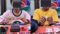 Satuan Reserse (Satres) Narkoba Kepolisian Resor (Polres) Gunung Mas (Gumas) menangkap dua pengedar narkoba jenis sabu