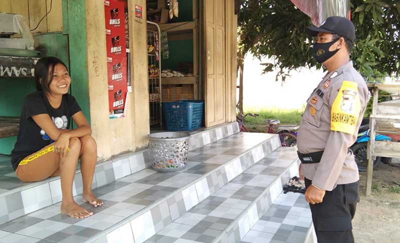 Polsek Tewang Sanggalang Garing dan Pulau Malan