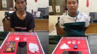 Dua Pemuda Ini Transaksi Sabu di Pinggir Jalan