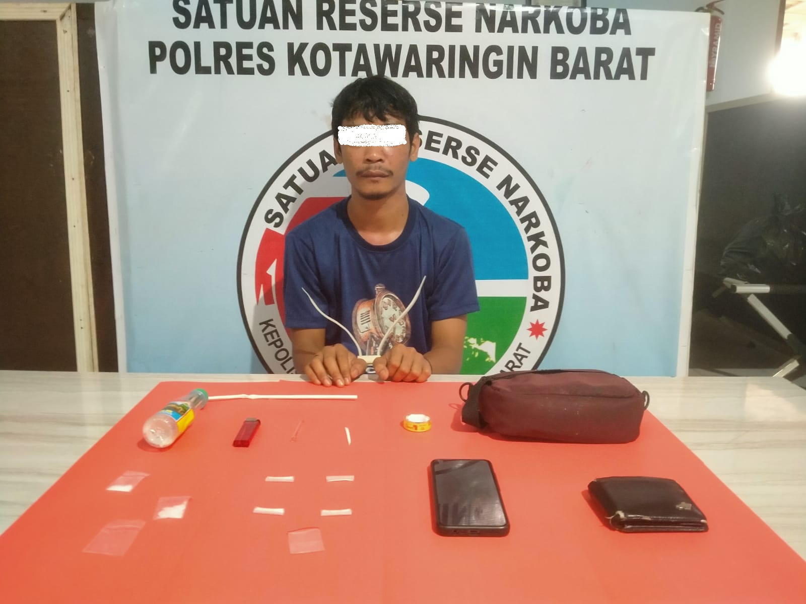 Coba Hilangkan Barang Bukti Sopir Ini Buang Sabu Di Saluran Air