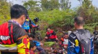 Kepolisian Resor (Polres) Gunung Mas (Gumas) menggelar patroli kamtibmas Trail Adventure Kuala Kurun Jelajah Bumi Habangkalan Penyang Karuhei Tatau