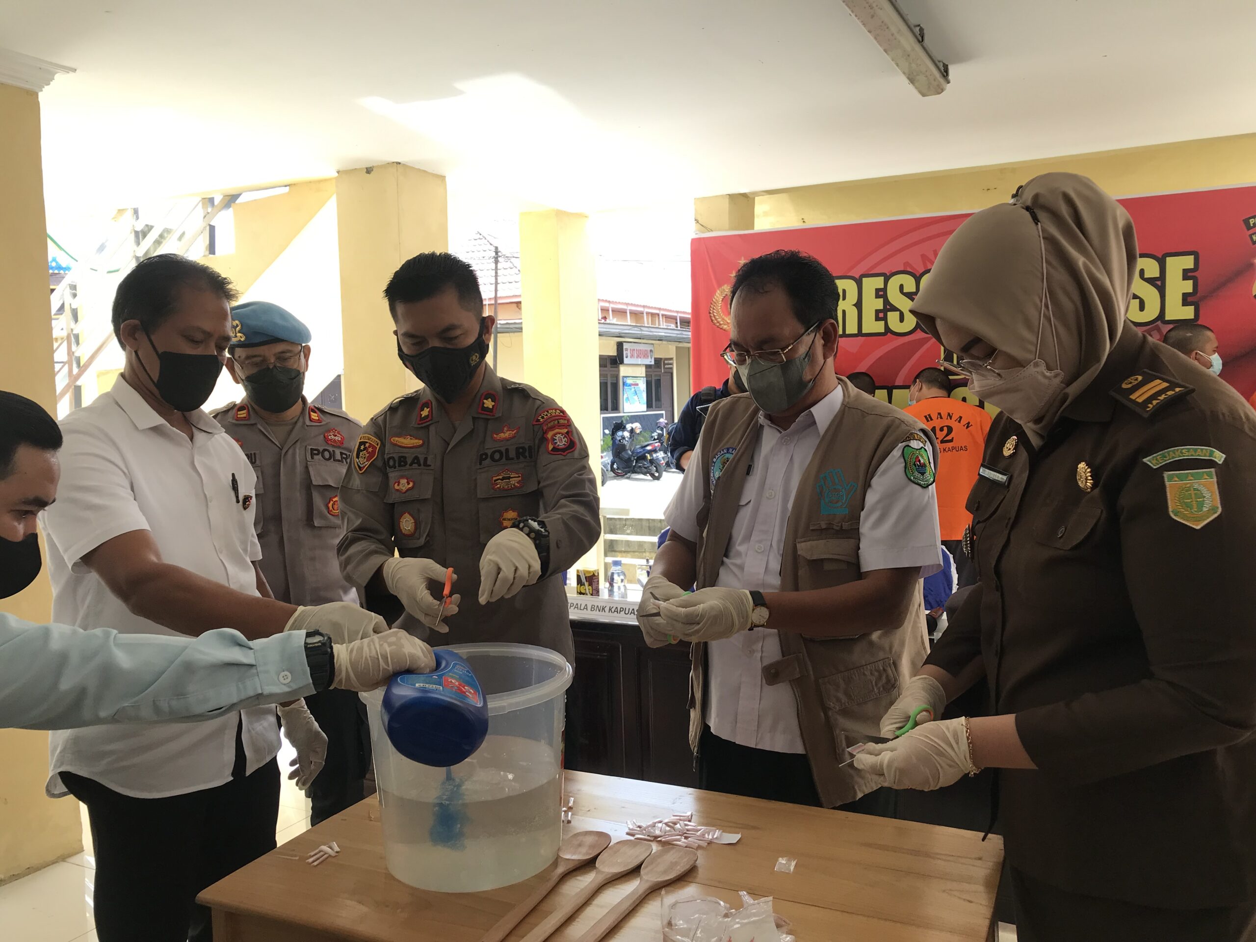 Narkoba,Polres Kapuas