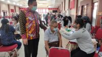 Penularan kasus terkonfirmasi positif Covid-19 di Kabupaten Kotawaringin Timur (Kotim) yang cukup tinggi