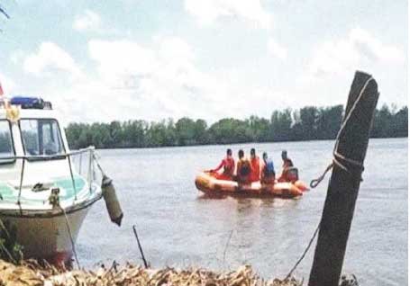 pencarian korban tenggelam