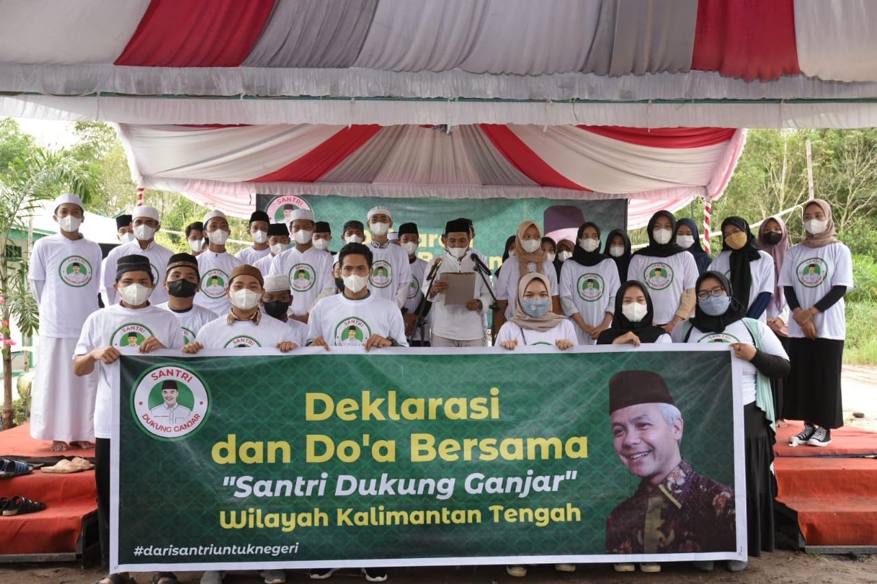 Mahasiswa Santri Kalteng Dukung Ganjar Maju Pilpres