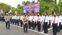 Polres Kotim menggelar apel pasukan Operasi telabang 2022