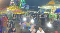Bazar begoyap di Pangkalan Bun Park