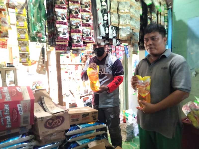 polisi sidak pasar