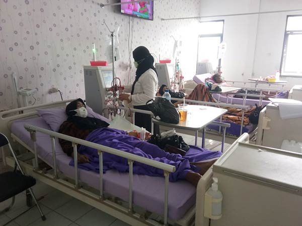 CUCI-DARAH Sebagian Mesin Cuci Darah Belum Beroperasi
