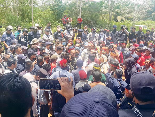 Konflik masyarakat Desa Patai terkait Koperasi Cempaga Perkasa mengundang perhatian Komisi I DPRD Kotim