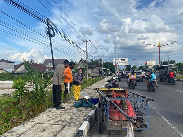 Disengat Tawon Pria Ini Langsung Semaput