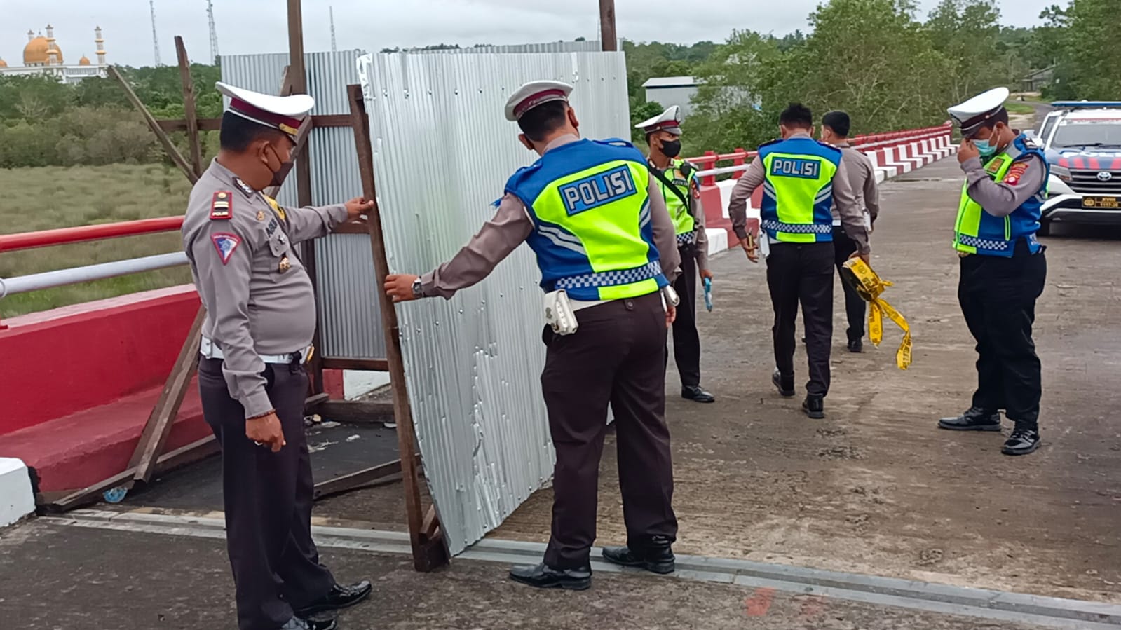 Akses Jembatan Jelai Sukamara Ditutup Permanen