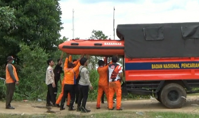 Tim SAR Hentikan Pencarian Korban Tenggelam di Sungai Nyirih