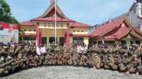 Peringatan hari jadi ke-72 Satuan Polisi Pamong Praja (Satpol PP) dan Satuan Perlindungan Masyarakat ke-60 tahun 2022