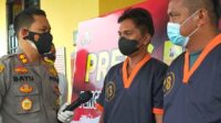 Operasi Wanalaga Telabang 2022 yang digelar selama 25 hari berhasil mengamankan dua tersangka illegal logging beserta barang bukti puluhan kayu log