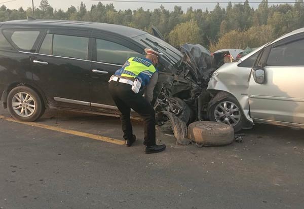 jembatan tumbang nusa,Kecelakaan kembali terjadi di ruas jalan Trans Kalimantan tepatnya di Jembatan Tumbang Nusa