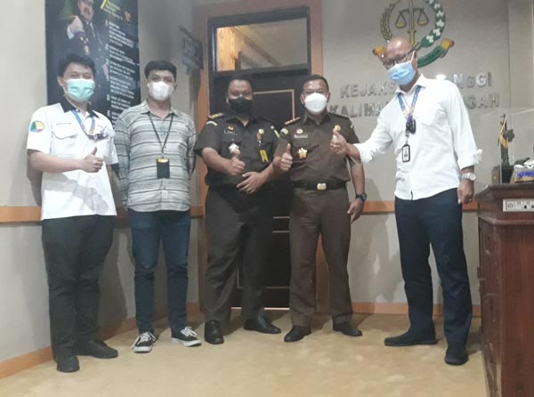 Kejaksaan Tinggi Kalteng berkoordinasi dengan PT Angkasa Pura dan BPN Palangka Raya