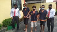 Tiga Kurir Sabu Dijebloskan ke Penjara