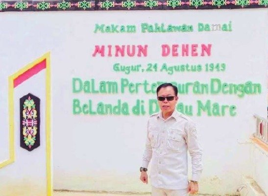 Makam Pahlawan Minun Dehen di Tumbang Samba Pahlawan Katingan,Makam Pahlawan Minun Dehen