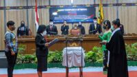 Memei Wulandari akhirnya dilantik dalam pergantian antar waktu (PAW) di DPRD Kotawaringin Timur