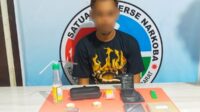 Polisi Gerebek Pemilik Enam Paket Sabu