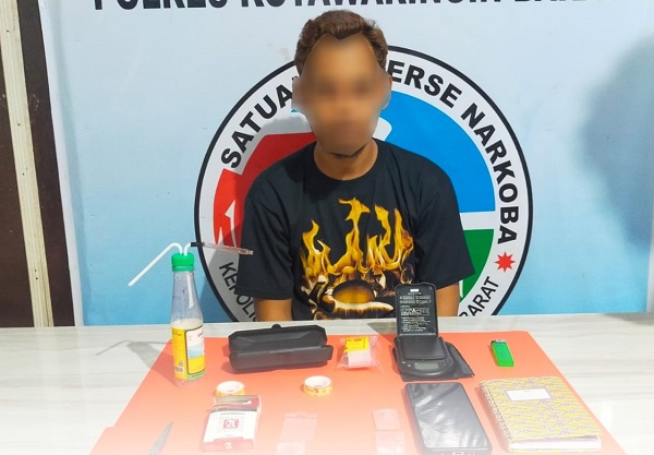 Polisi Gerebek Pemilik Enam Paket Sabu
